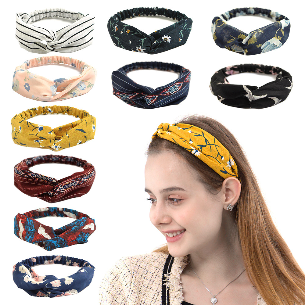 Stretch Strap Yoga - Moda estilo boêmio faixas de cabelo