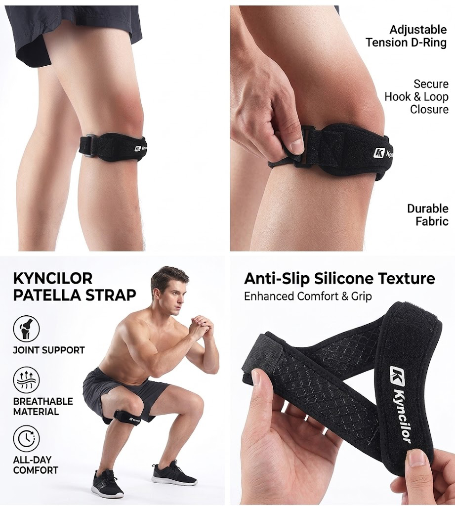 Knee Sleeve Compression - 1 Manga de Compressão Esportiva para
