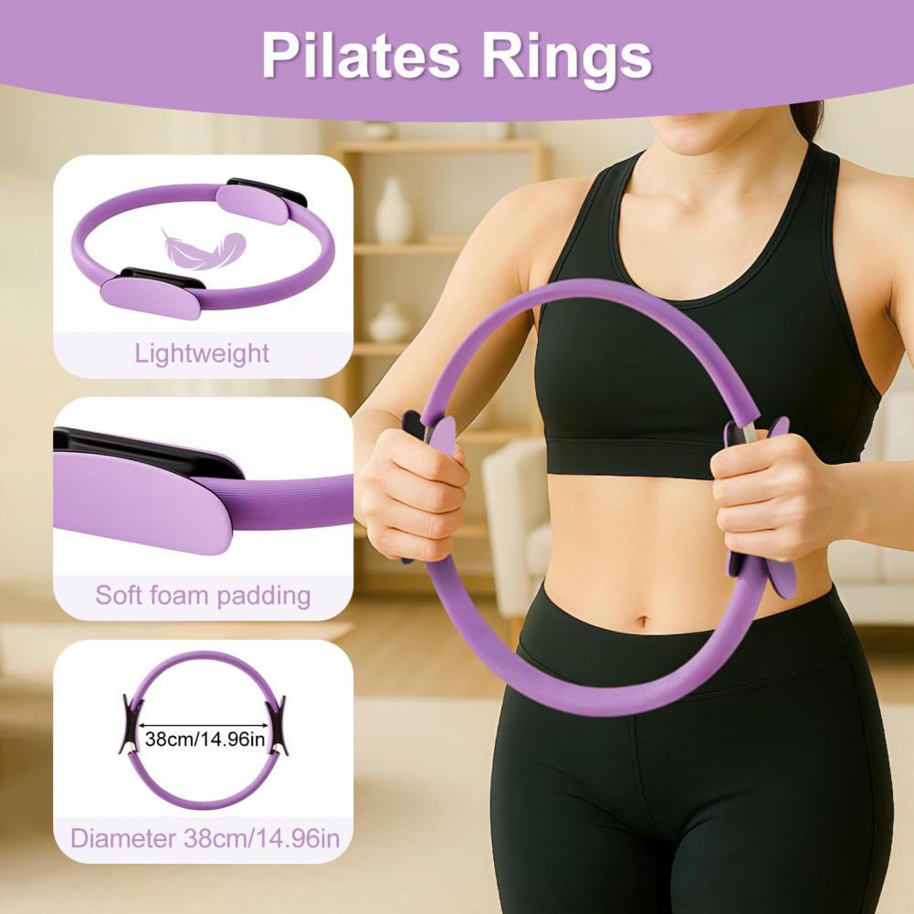 Pilates Ring Circle - Mulheres yoga fitness anel círculo pilates
