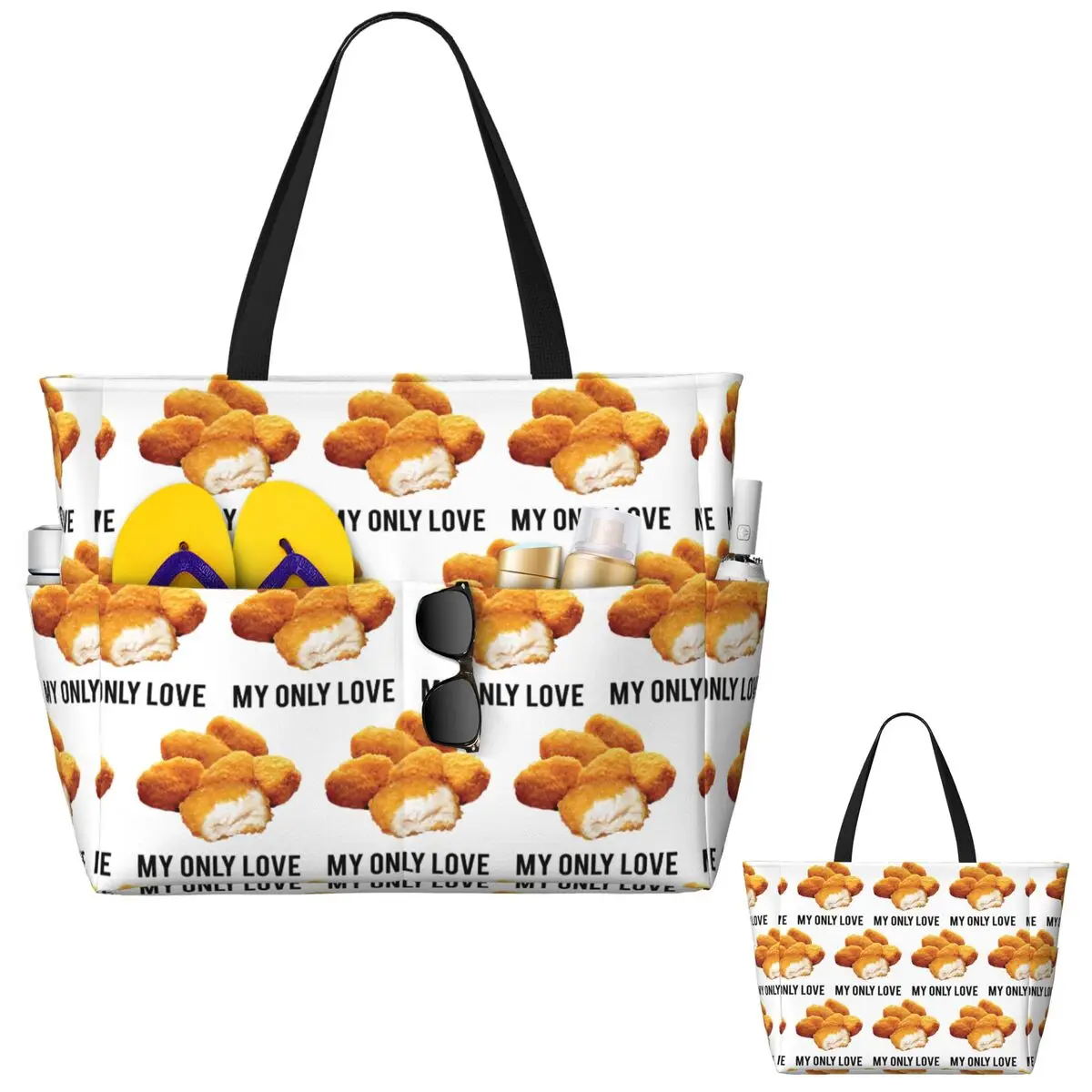 Chicken Nuggets My Only Love B - Fitness Yoga Only For Women avaliação e preço