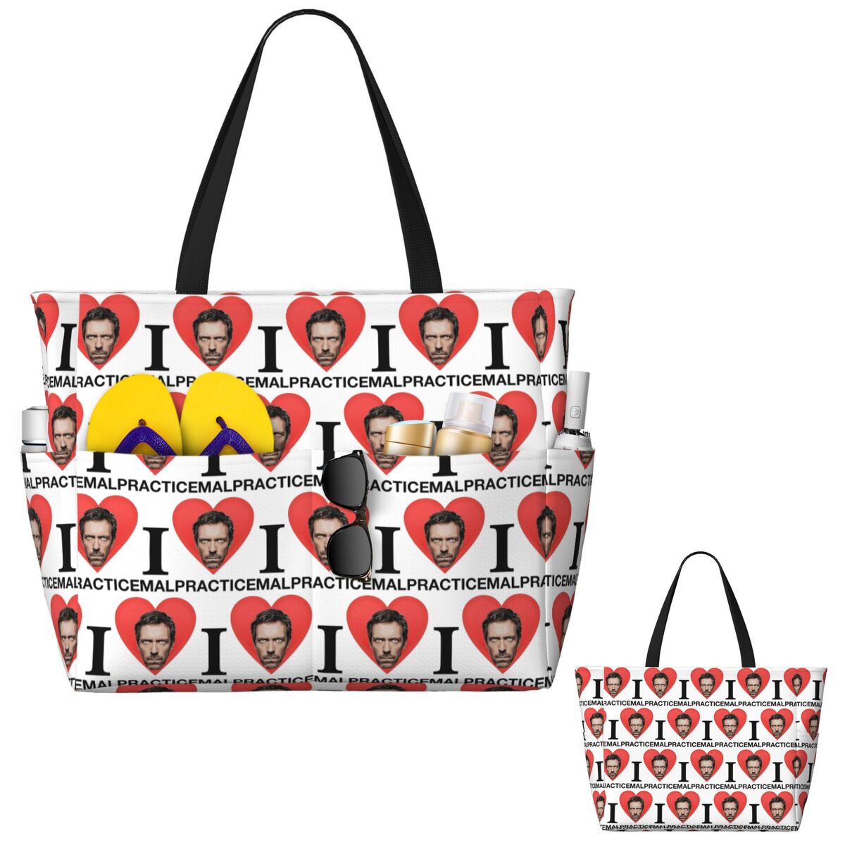 Dr House MD TV Beach Tote Bag  - Yoga Fitness Tva avaliação e preço