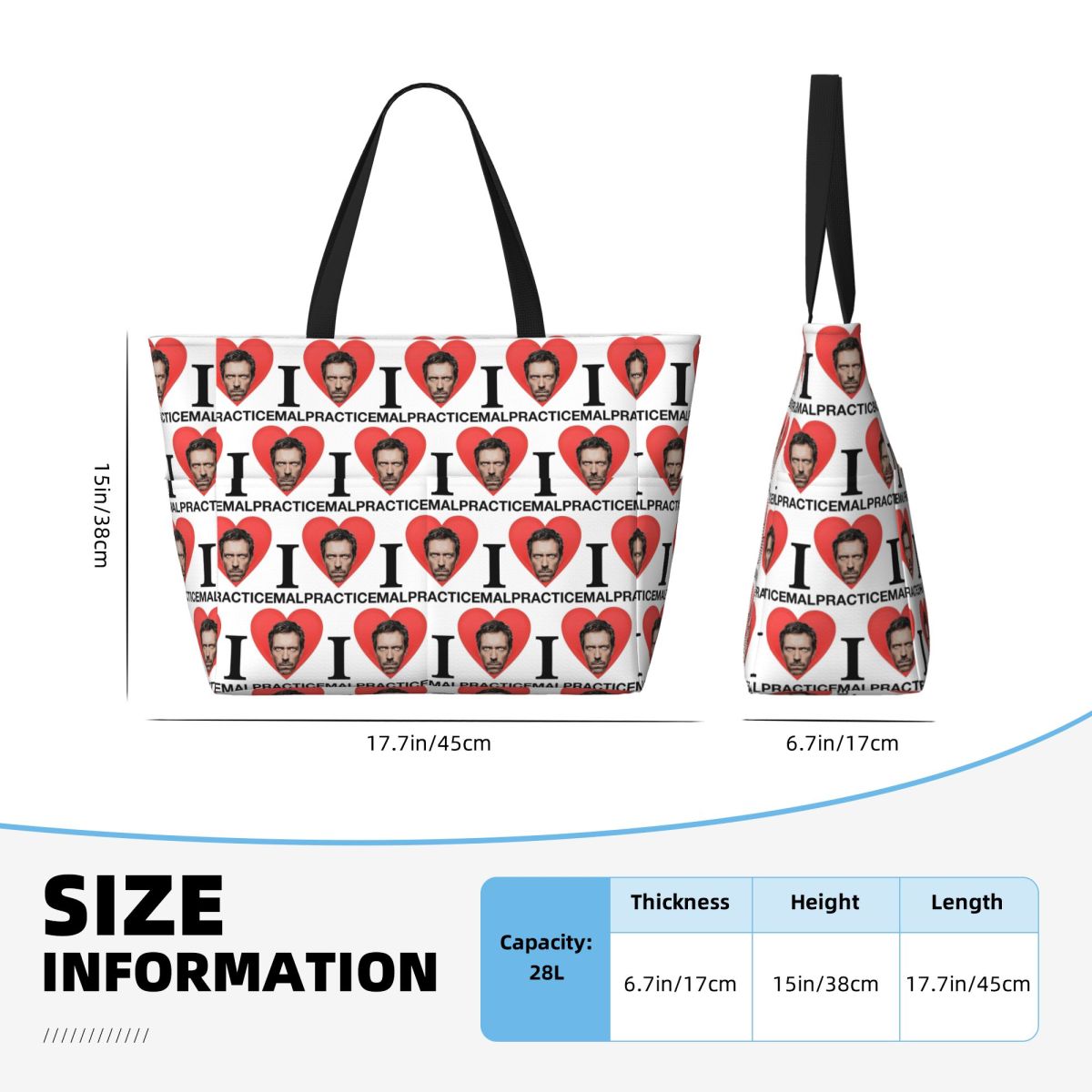 Dr House MD TV Beach Tote Bag  - Yoga Fitness Tva avaliação e preço