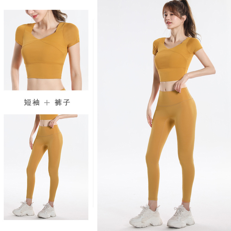 Conjunto de Secagem Rápida: To - Yoga Fitness Workout avaliação e preço