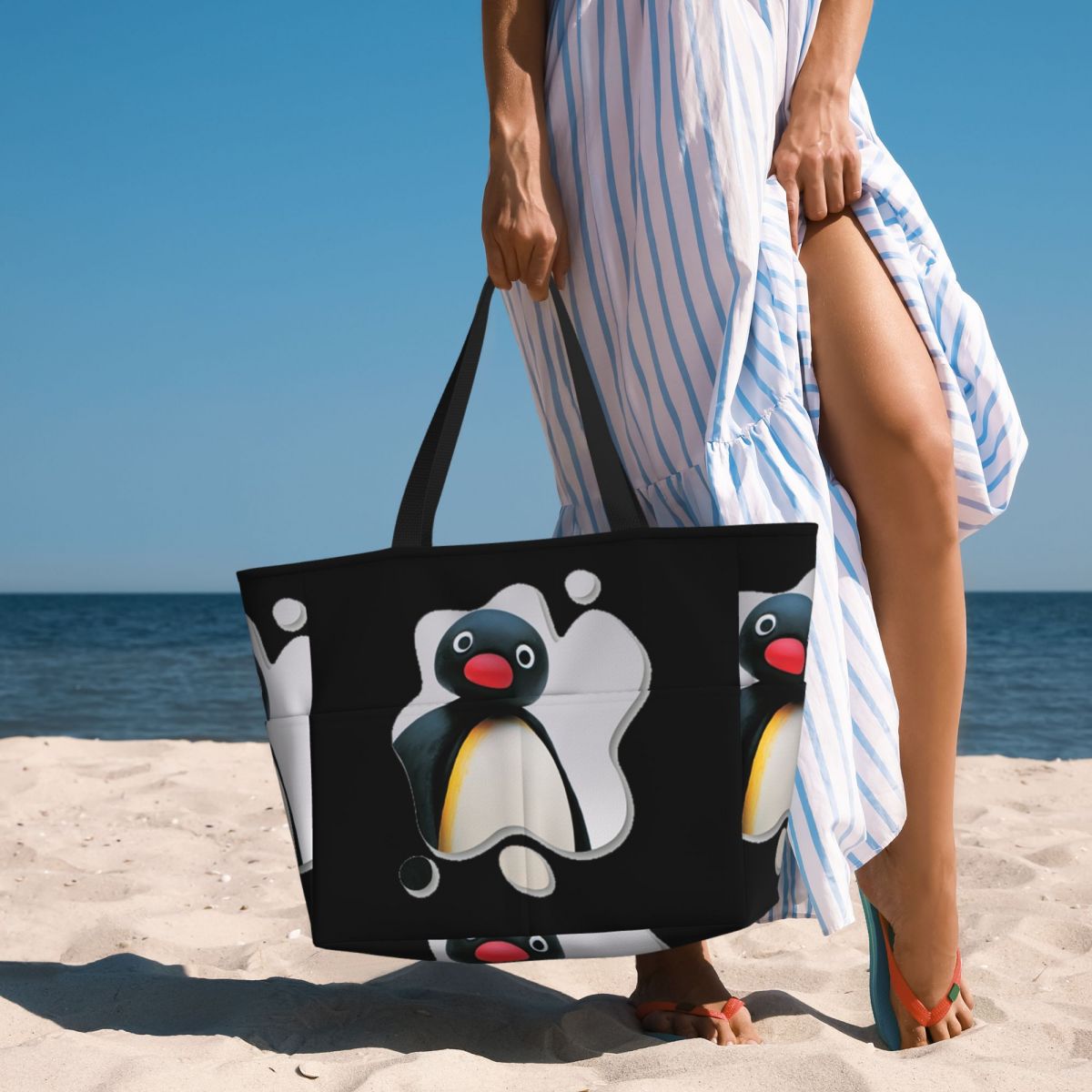 Bolsa de Praia Pingu Pinga Pen - Yoga Fitness Tva avaliação e preço