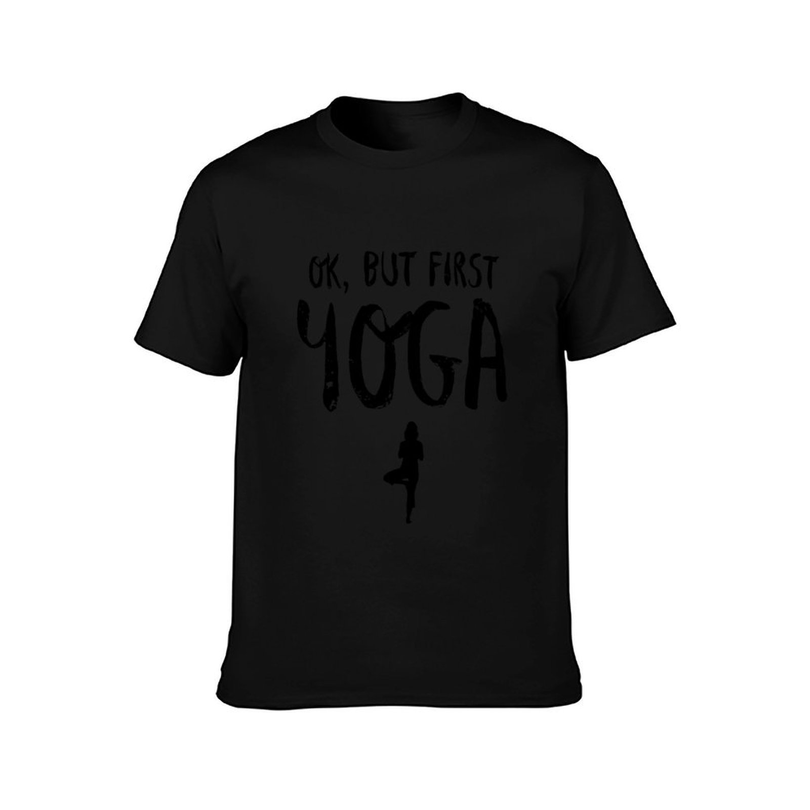 Camiseta masculina de algodão  - Yoga Fitness First avaliação e preço