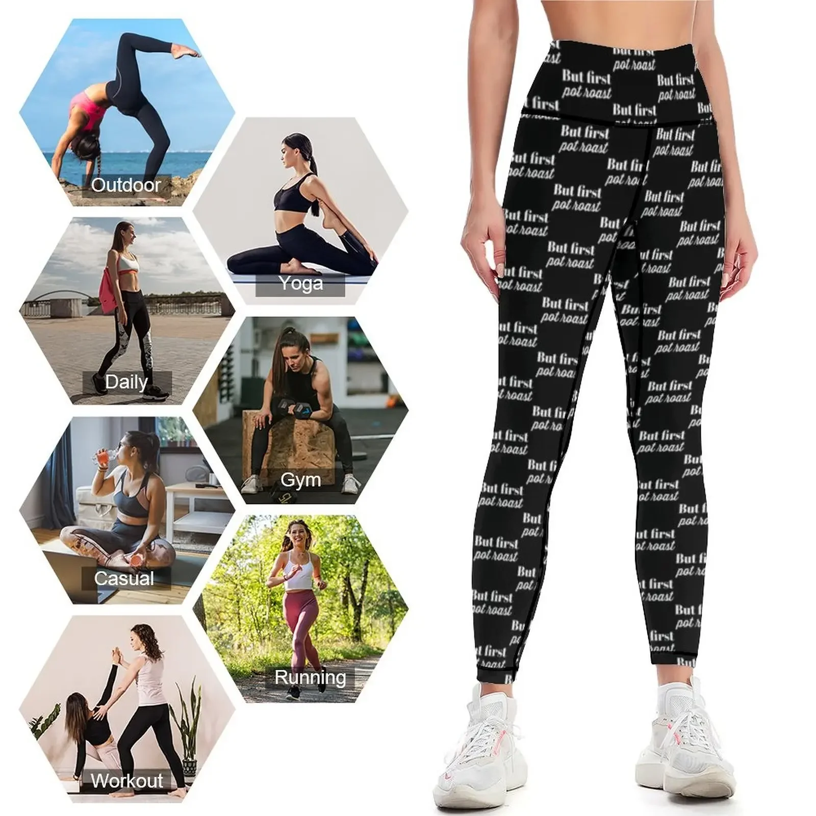 Mas Primeiro, Leggings Pot Roa - Yoga Fitness First avaliação e preço