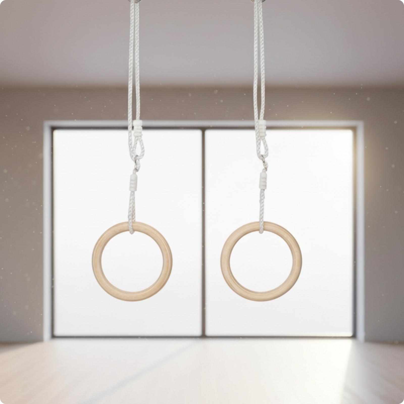 Anéis de Ginástica Ajustáveis  - Gymnastics Rings avaliação e preço
