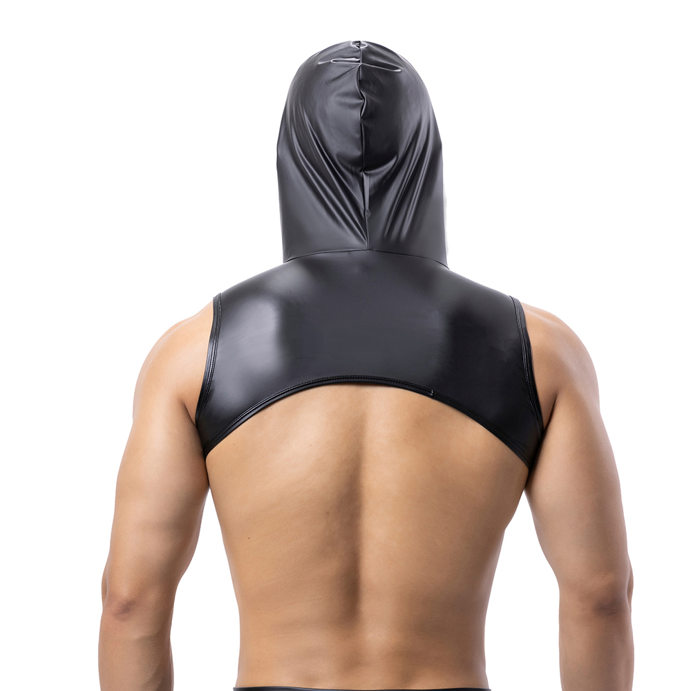 Homens de couro falso com capu - Gymnastics Rings avaliação e preço
