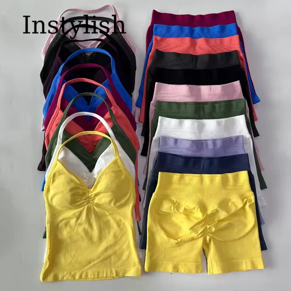 Conjunto de Yoga Sem Costura p - Yoga Fitness Workout avaliação e preço