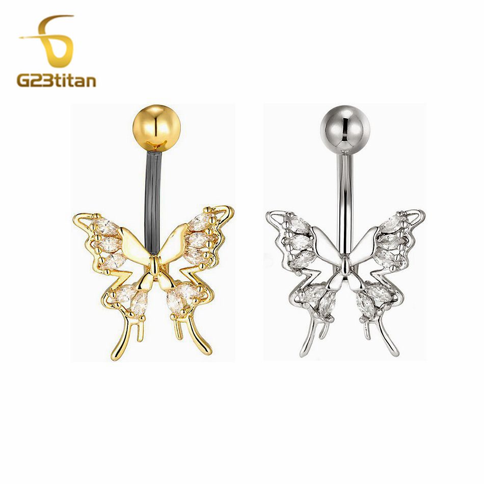 Lindo cristal zircão borboleta - Yoga Fitness Bar avaliação e preço