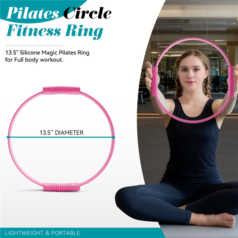 Anel de Yoga de Silicone Ecoló - Pilates Ring Circle avaliação e preço